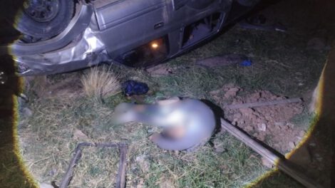 Vuelco de campana en la ruta Challapata-Potosí