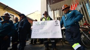Soboce y multa millonaria en audiencia del Tribunal Departamental de Justicia