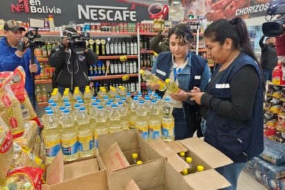 Abastecimiento de aceite refinado en Bolivia