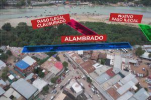 Contrabando desde Bolivia en Aguas Blancas