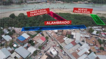 Contrabando desde Bolivia en Aguas Blancas