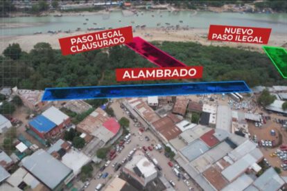 Contrabando desde Bolivia en Aguas Blancas