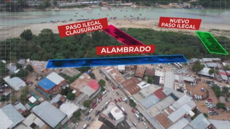 Contrabando desde Bolivia en Aguas Blancas