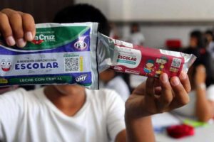 Desayuno escolar en Santa Cruz