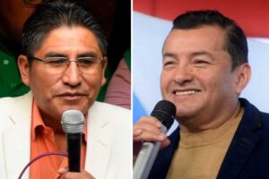 Apoyo a Andrónico Rodríguez por Félix Patzi y Jhonny Fernández