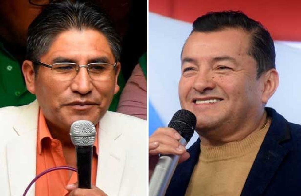 Apoyo a Andrónico Rodríguez por Félix Patzi y Jhonny Fernández