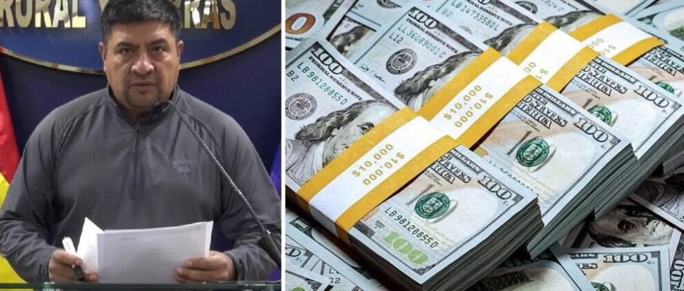 Crisis de dólares en Bolivia según el ministro Yamil Flores