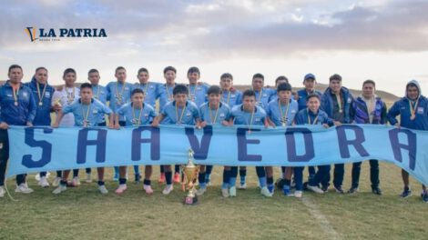 Saavedra FC campeón del torneo amistoso Sub-17