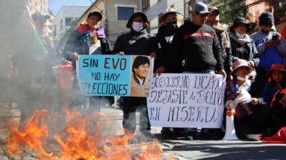 Acciones desestabilizadoras en Bolivia