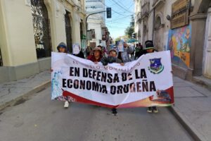 Crisis económica en Oruro afecta a la industria y comercio