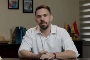 Eduardo Del Castillo, candidato del Movimiento Al Socialismo