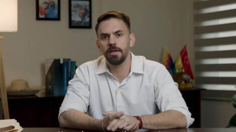 Eduardo Del Castillo, candidato del Movimiento Al Socialismo