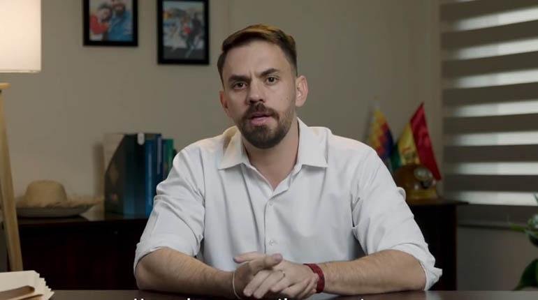 Eduardo Del Castillo, candidato del Movimiento Al Socialismo