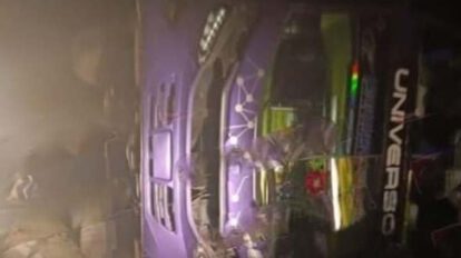 Bus vuelca dejando 3 muertos en Potosí