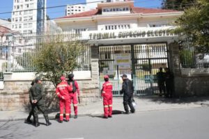 Amenaza de bomba en el TSE