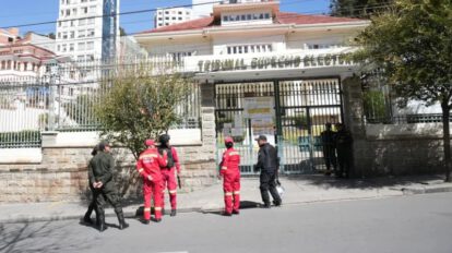 Amenaza de bomba en el TSE