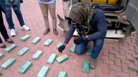 Cocaína secuestrada en Taperas