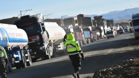 bloqueos en Bolivia
