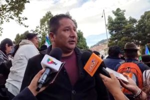 Enrique Mamani acusa a la prensa de distorsionar sus advertencias