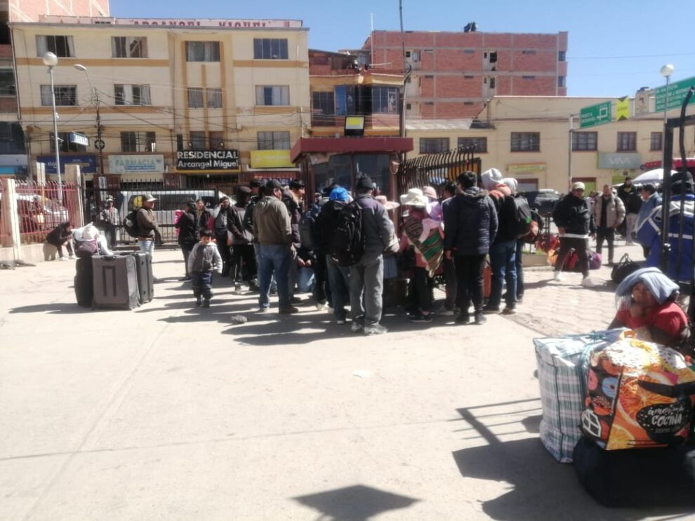 Aumento de pasajes interdepartamentales en Bolivia