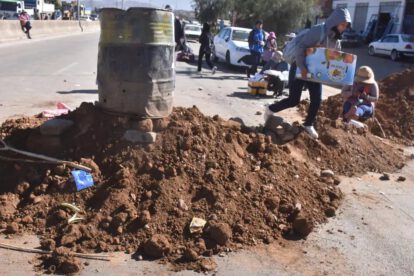 bloqueos en Cochabamba afectan ambulancias