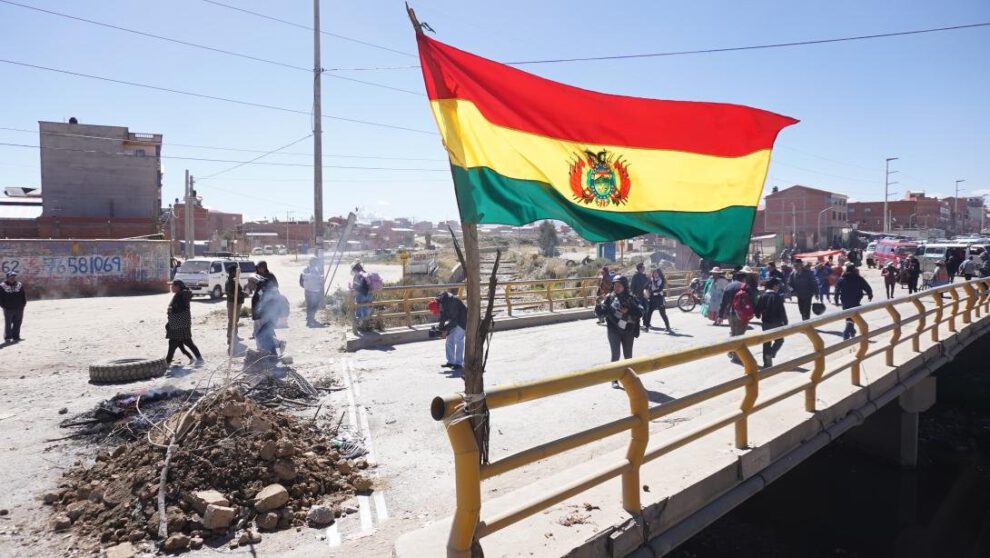 Bloqueos en Bolivia