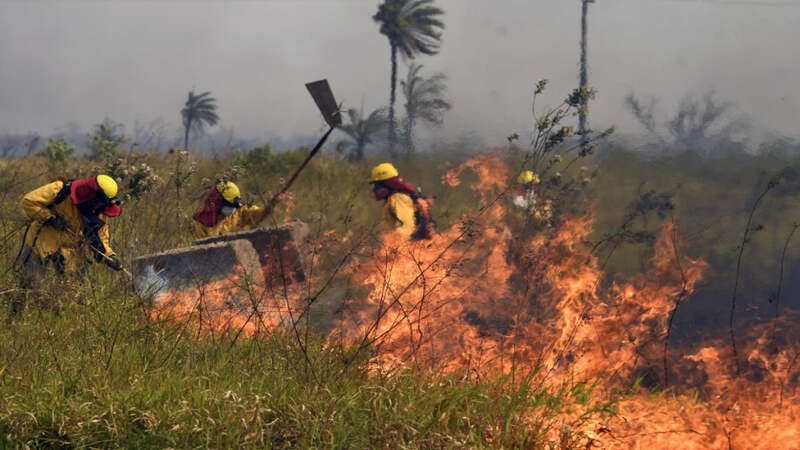 Incendios forestales en Bolivia