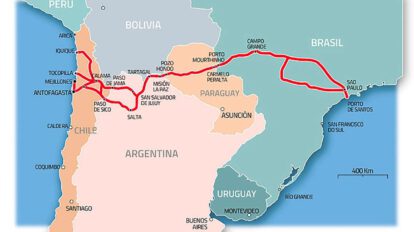 Corredores bioceánicos en Bolivia
