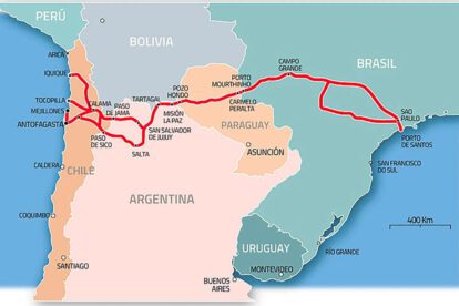 Corredores bioceánicos en Bolivia