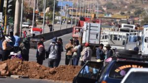 Bloqueos en Bolivia por seguidores de Evo Morales