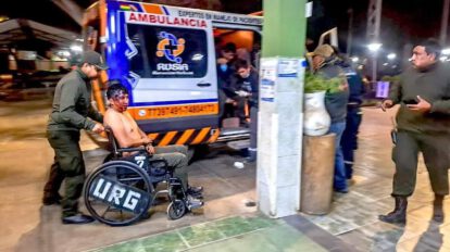 Ambulancia incendiada en Cochabamba por bloqueadores evistas