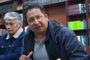 Enrique Mamani aprehendido por amenazas a vocales TSE