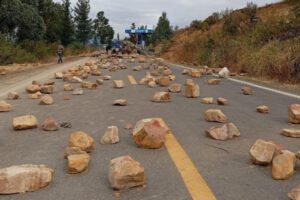 bloqueos en Cochabamba
