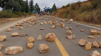 bloqueos en Cochabamba