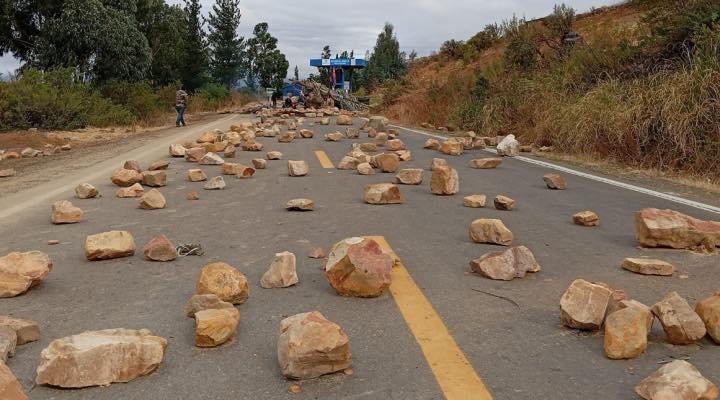 bloqueos en Cochabamba