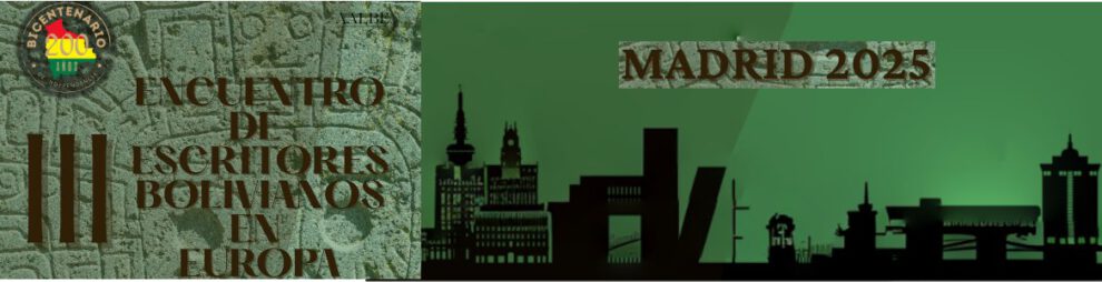 Encuentro de escritores bolivianos en Europa en Madrid