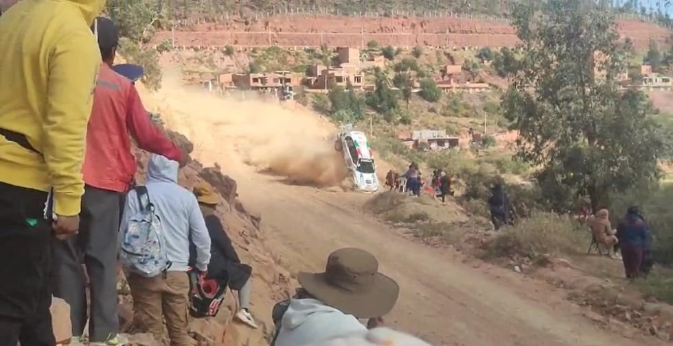 Accidente en el circuito Oscar Crespo dejando tres heridos
