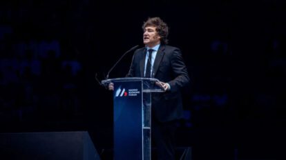 Javier Milei en Madrid Economic Forum