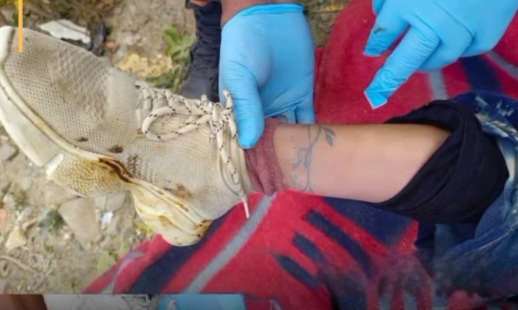 Hallan parte inferior del cuerpo de una mujer en La Paz