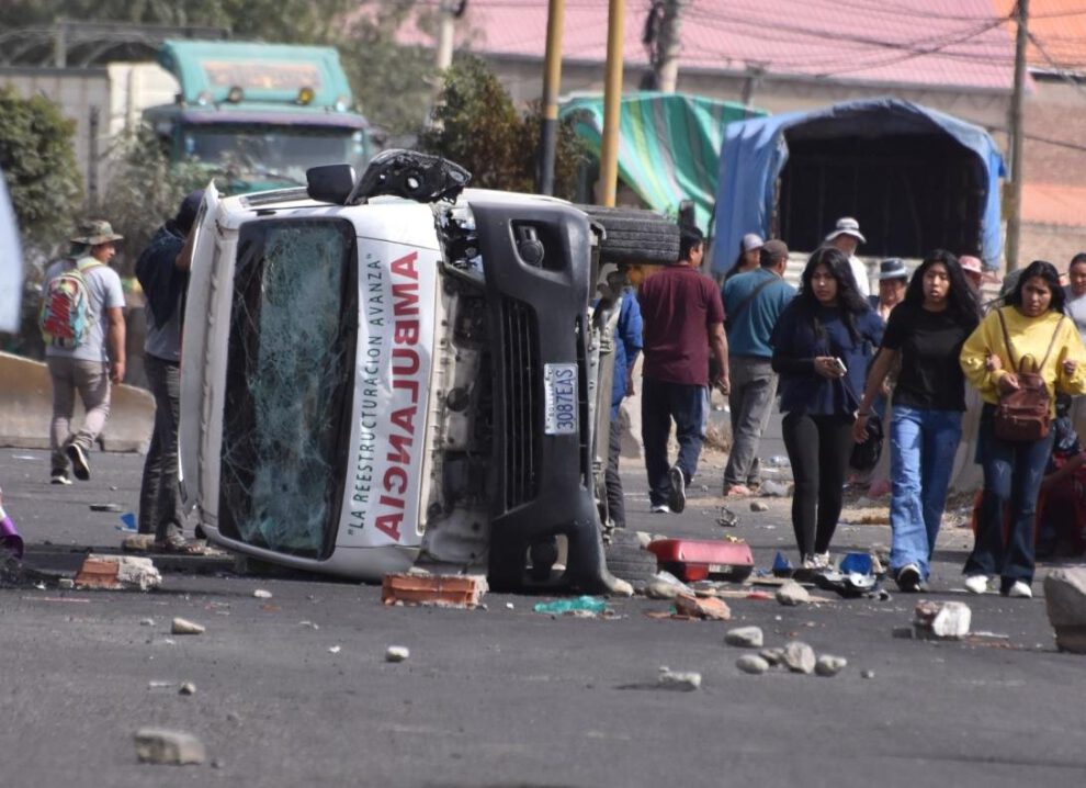 Denuncia contra Evo Morales por bloqueos