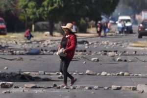Bloqueos en Bolivia