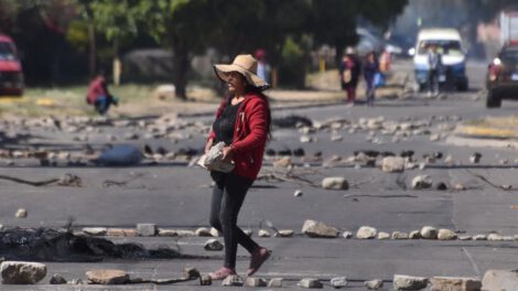 Bloqueos en Bolivia