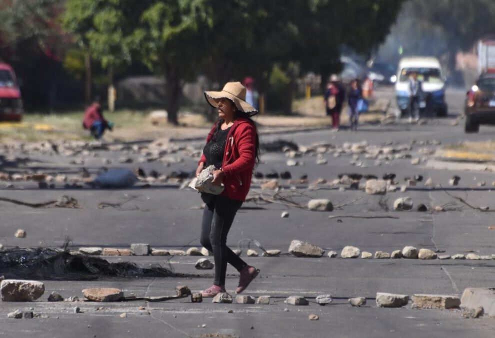 Bloqueos en Bolivia