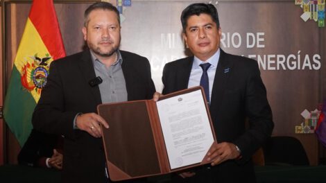 nuevo presidente interino de ENDE Ariel Sandy Sánchez