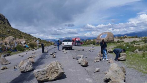 Bloqueos evistas interrumpen suministro de gas en Potosí