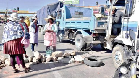 Impacto económico de bloqueos en Cochabamba