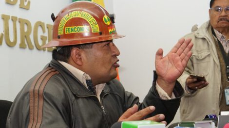 Crisis minera en Bolivia