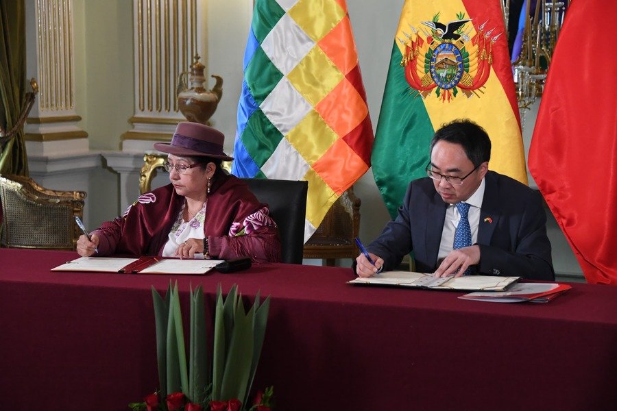 Convenios Bolivia China para fortalecer la cooperación