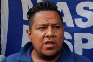 Franco García aprehendido en Cochabamba