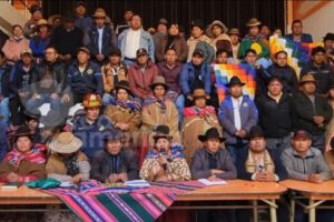 Bloqueo indefinido en La Paz